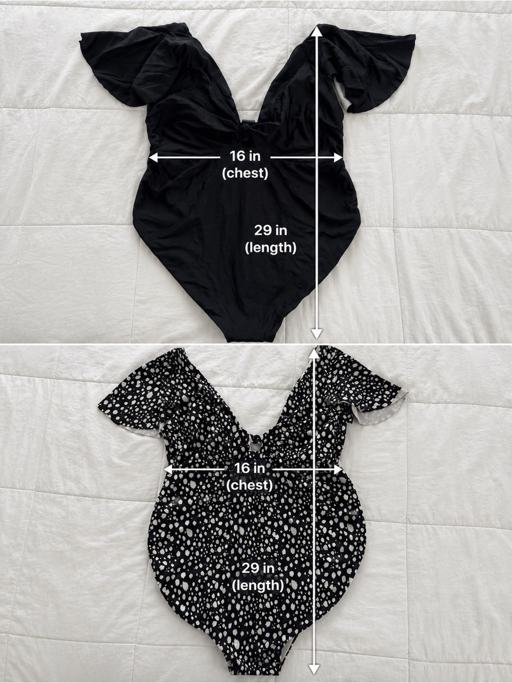 ASOS 2-Pack Maternity One-Piece Bathing Suits